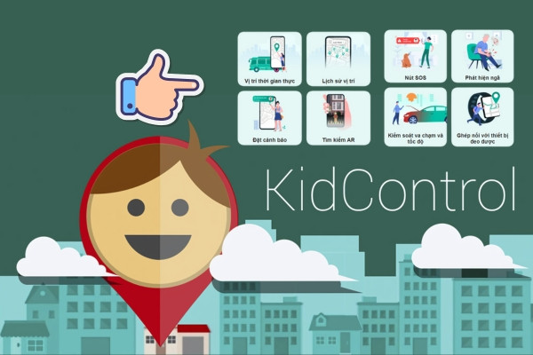 GPS tracker KidsControl&nbsp;