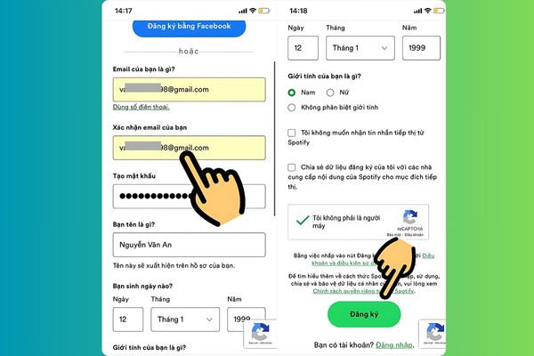 Hướng dẫn cách đăng ký Spotify Premium sinh viên bước 2 Hướng dẫn cách đăng ký Spotify Premium sinh viên bước 2