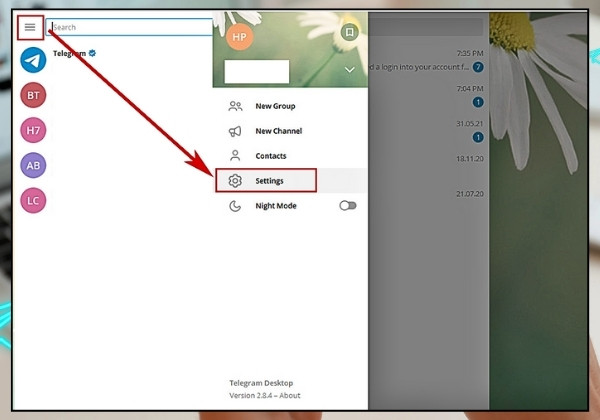 Hướng dẫn cách đăng xuất Telegram trên máy tính nhanh chóng nhất B1