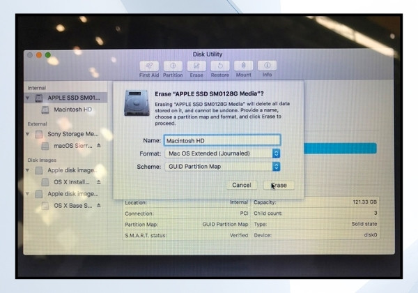 Hướng dẫn cài macOS bằng USB trên Laptop bước 6