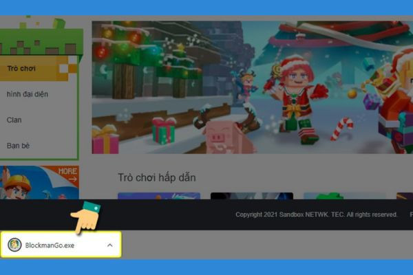 Hướng dẫn tải Blockman GO PC bước 3