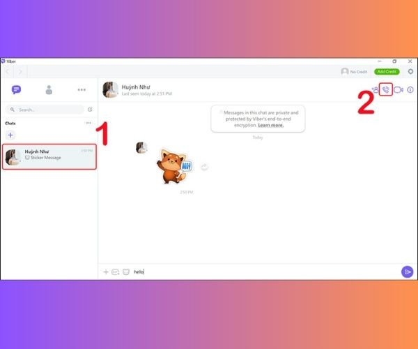 Hướng dẫn thực hiện cuộc gọi âm thanh trên Viber