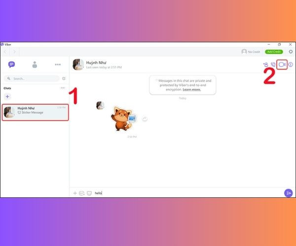 Hướng dẫn thực hiện cuộc gọi video trên Viber