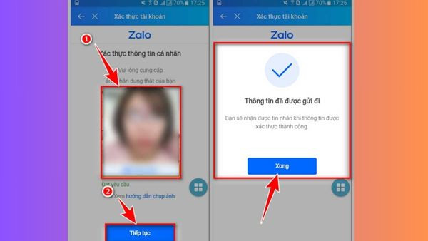 Hướng dẫn xác thực tài khoản Zalo bằng khuôn mặt và giọng nói