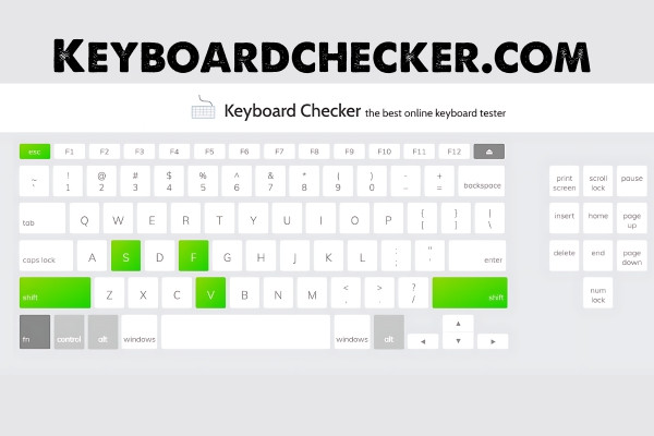 Keyboardchecker.com bước 2