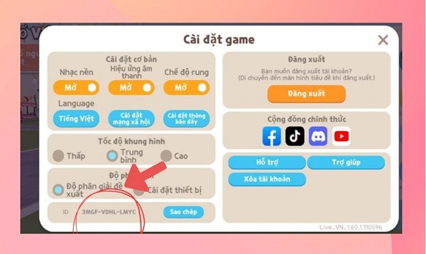 Lấy ID nhân vật B2 Lấy ID nhân vật B2