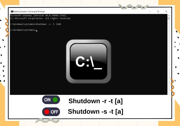 Lệnh Shutdown trong CMD