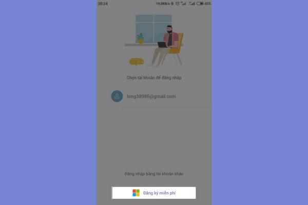 Microsoft Teams download trên điện thoại bước 2 Microsoft Teams download trên điện thoại bước 2