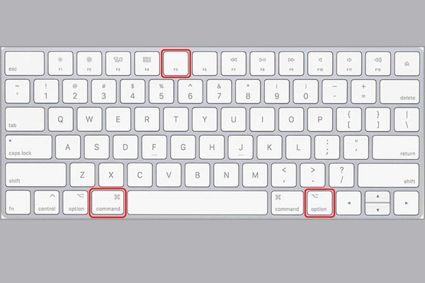 Mouse Key bước 1