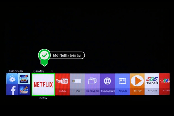Mua tài khoản Netflix trên TV B1