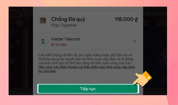 Nạp trên điện thoại Androdi B4 Nạp trên điện thoại Androdi B4