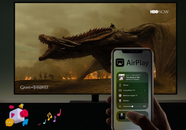 Phát âm thanh và video qua AirPlay Phát âm thanh và video qua AirPlay