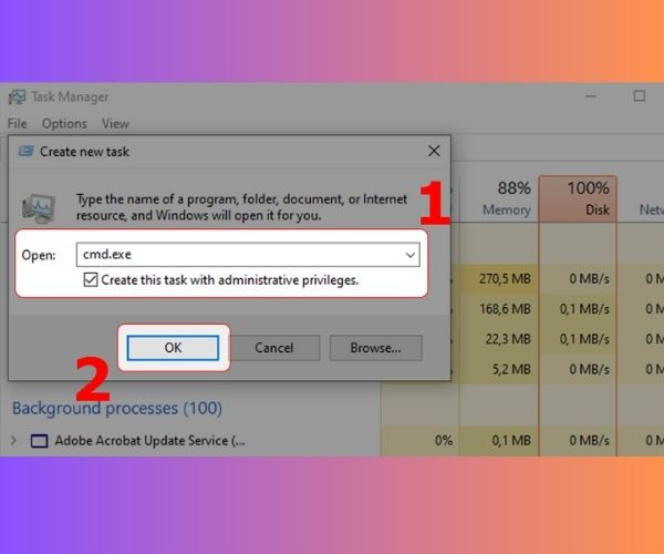 Quét và sửa lỗi các file hệ thống bước 3