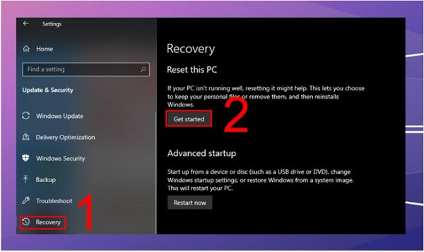 Reset Windows 10 B3