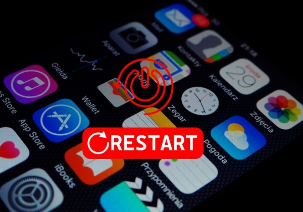 Restart lại thiết bị iPhone của bạn Restart lại thiết bị iPhone của bạn