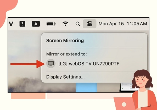 Sử dụng AirPlay bước 3-1