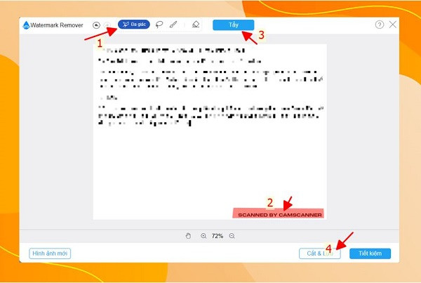 Sử dụng trang web Watermark Remover