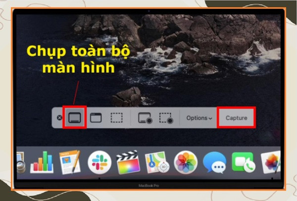 Tải ảnh trên máy Mac bằng cách chụp ảnh màn hình bước 3 Tải ảnh trên máy Mac bằng cách chụp ảnh màn hình bước 3