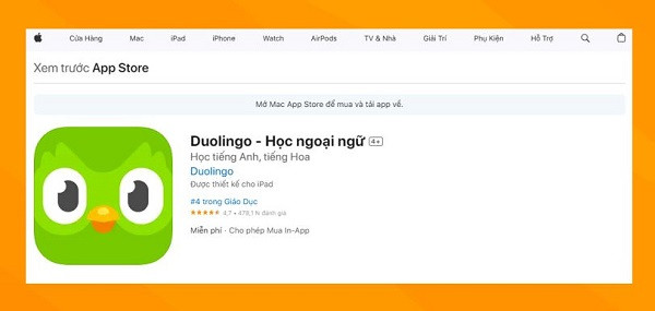 Tải Duolingo