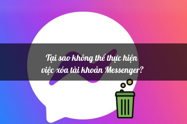 Cách xóa tài khoản Messenger trên giao diện web qua máy tính