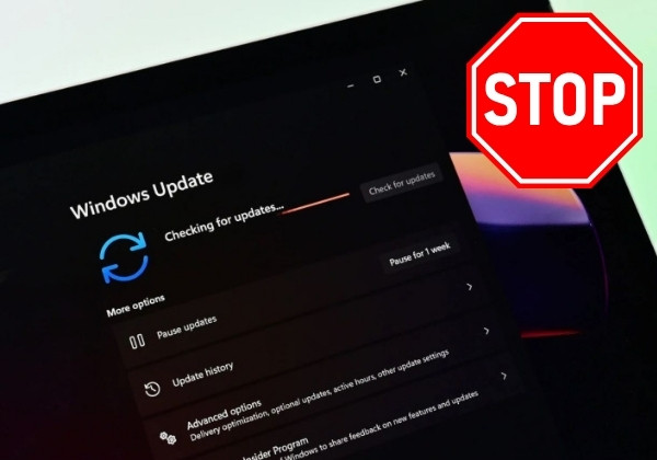 Tạm dừng cập nhật tự động Update Windows Tạm dừng cập nhật tự động Update Windows