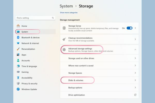 Tắt BitLocker Win 11 bằng Cài đặt bước 2 Tắt BitLocker Win 11 bằng Cài đặt bước 2
