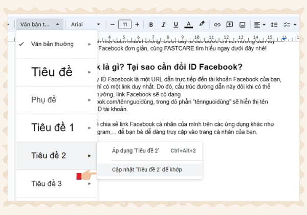 Thêm và thay đổi Headings B2 Thêm và thay đổi Headings B2