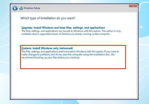 Thực hiện cài đặt Windows 11 B5