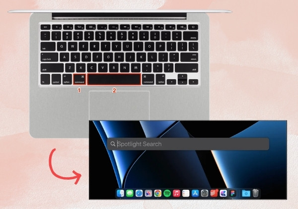 Tìm File nhanh trên MacBook bước 1