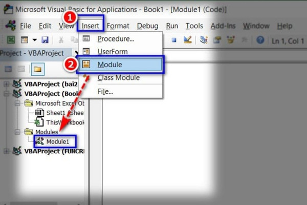 Tính sum theo màu bằng hàm VBA B1 Tính sum theo màu bằng hàm VBA B1