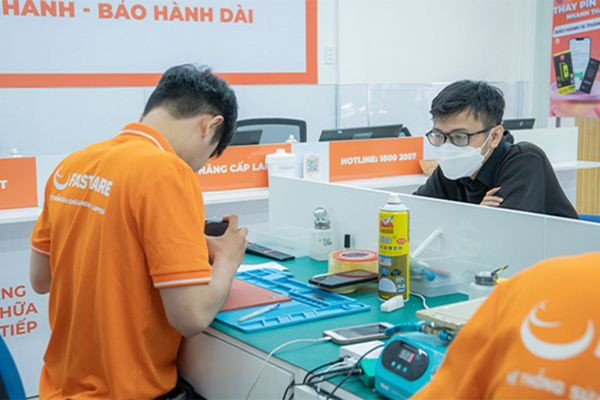 Trong quá trình thay chân sạc Oppo A72