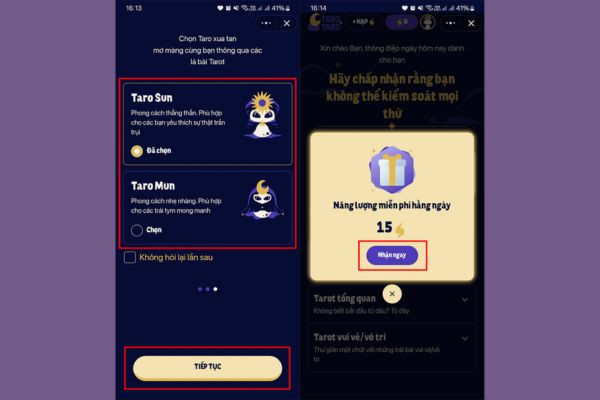 Xem Tarot bằng Taro Taro bước 2