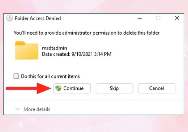 Xóa tệp tạm thời bằng File Explorer b3