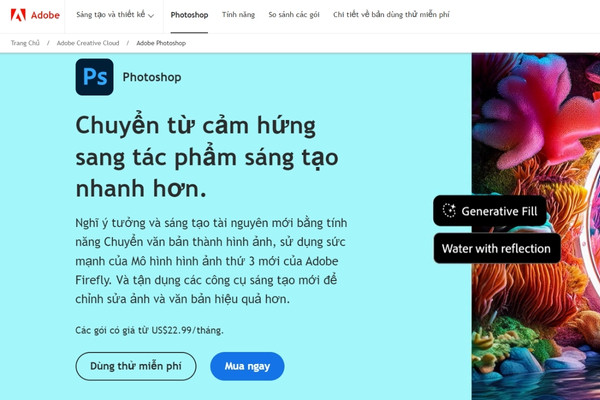 Adobe Photoshop - có ngay bức vẽ hoàn hảo miễn phí