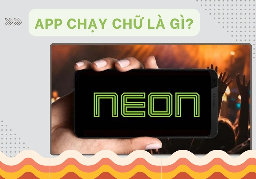 App chạy chữ là gì