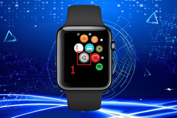 Bật tính năng giảm độ trong suốt trên Apple Watch bước 2 Bật tính năng giảm độ trong suốt trên Apple Watch bước 2