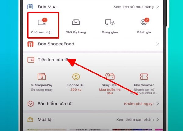 Cách hủy đơn hàng trên Shopee khi ở trạng thái chờ xác nhận thành công 3