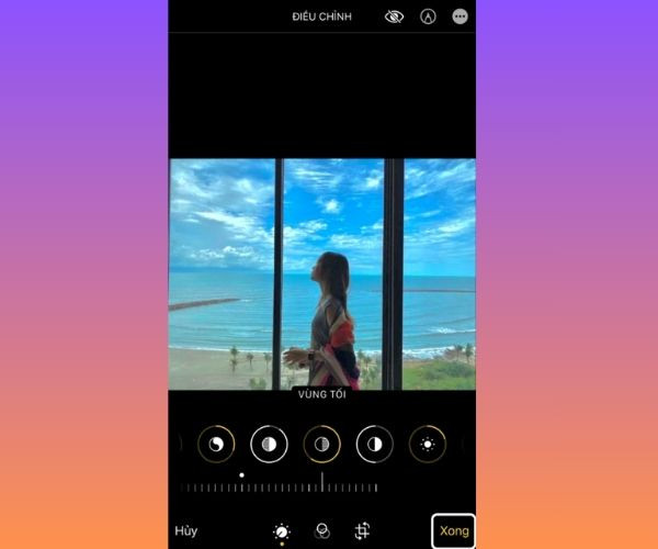 Các bước chỉnh ảnh trên iPhone xinh lung linh không cần App Các bước chỉnh ảnh trên iPhone xinh lung linh không cần App