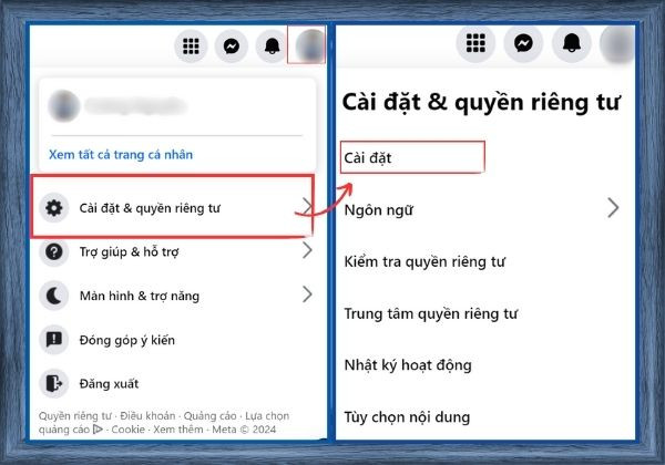 Cách bật theo dõi trên Facebook bằng máy tính nhanh chóng 2