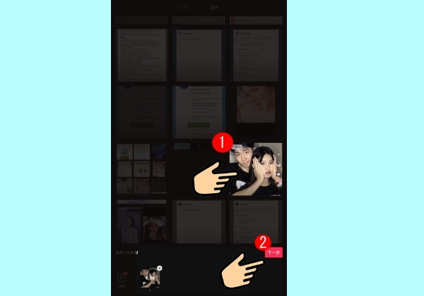 Cách edit Video từ mẫu có sẵn trên CapCut bước 3