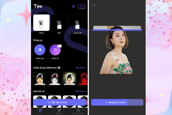 Cách làm avatar trong suốt với ứng dụng PhotoRoom bước 2