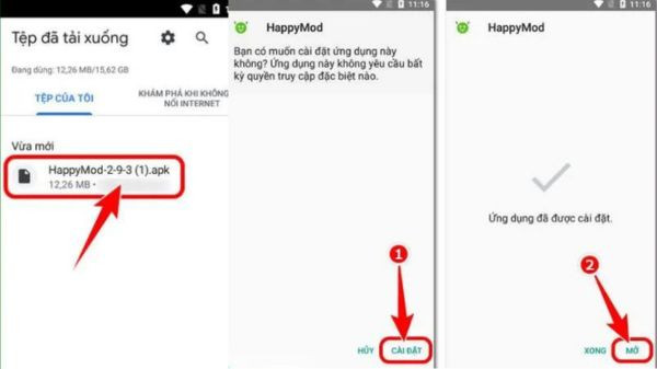 Cách tải HappyMod APK trên thiết bị Android&nbsp;B3