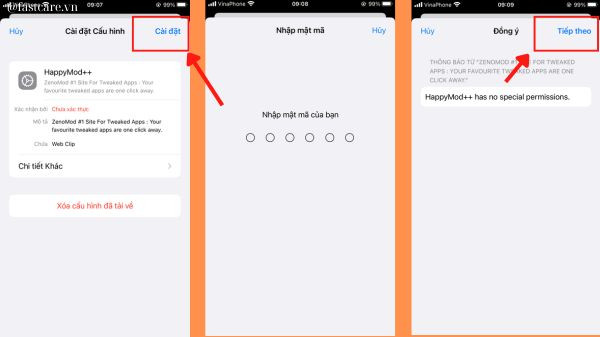 Cách tải HappyMod iOS miễn phí&nbsp; B4