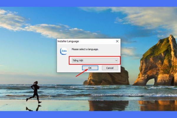 Cách tải Zalo PC cho máy tính bước 3