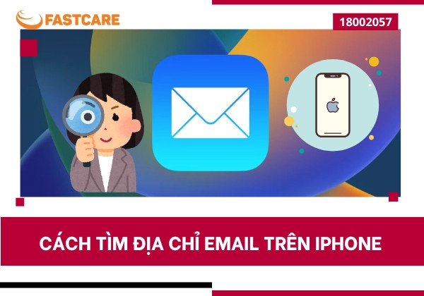 Cập nhật một số cách tìm địa chỉ email trên iPhone cực dễ