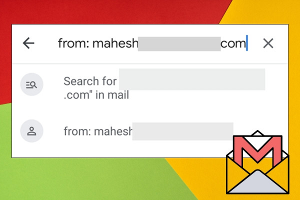 Cách tìm Email theo tên người gửi trên điện thoại bước 3