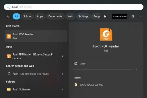 Chèn ảnh qua phần mềm ghép file PDF - Foxit Reader bước 1