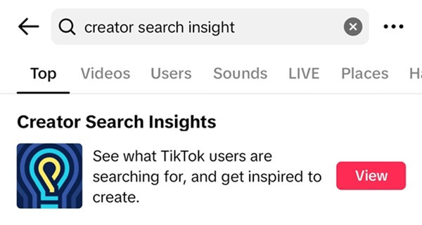 Creator Search Insights Tiktok Creator Search Insights Tiktok