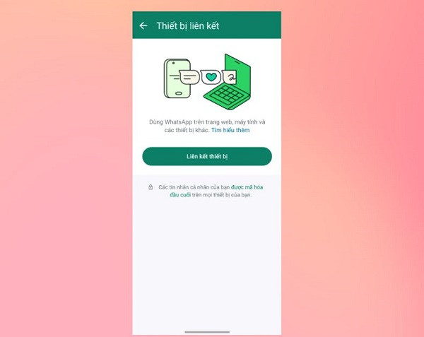 Đăng nhập WhatsApp Web B8