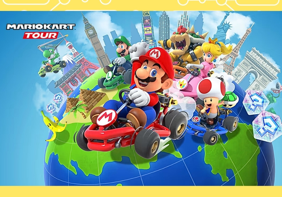 Game đua xe Mario Kart Tour Game đua xe Mario Kart Tour